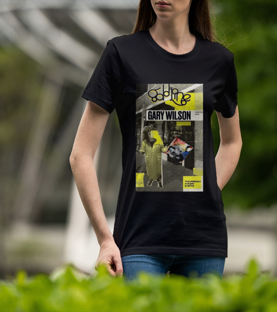 Gary Wilson Listening Party Goldline Los Angeles 4 9 26 T-Shirt