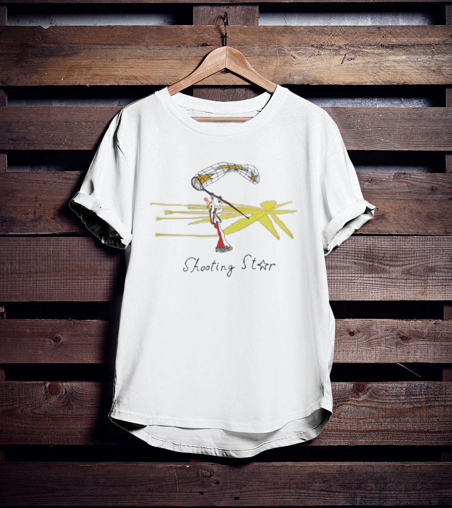 Audrey Hobert Shooting Star Lacrosse Player Sketch T-Shirt