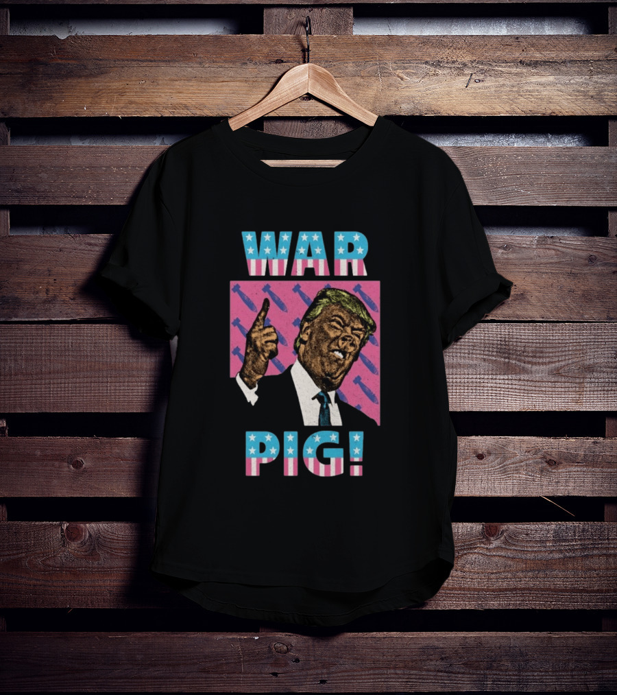 WAR PIG Patriotic Bombs T-Shirt
