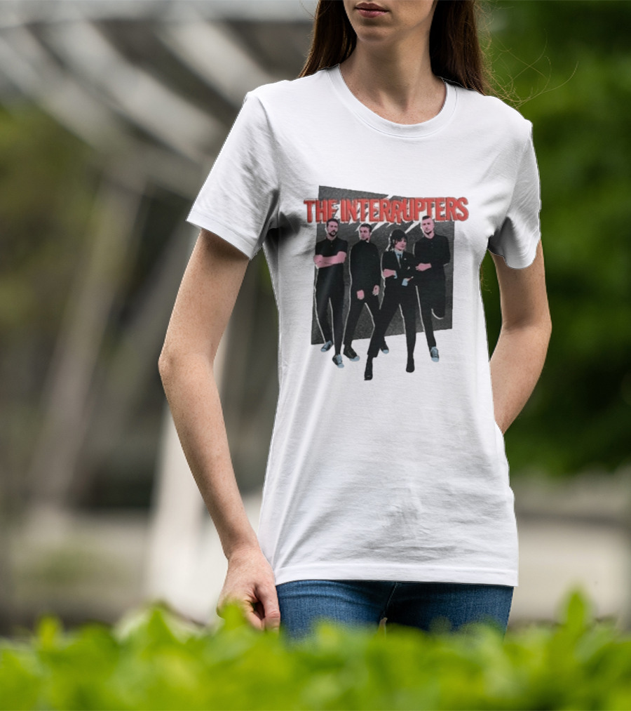 The Interrupters Band 2023 Spring Tour Color Pop Concert Series T-Shirt