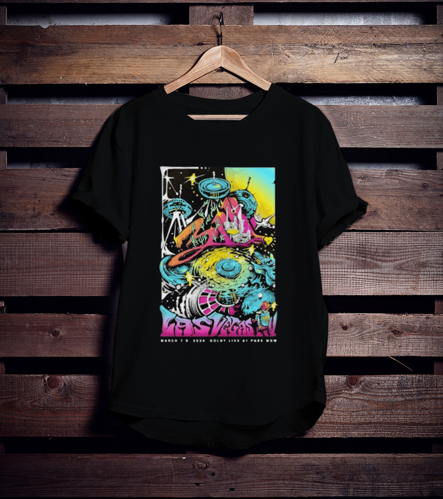 311 Band Live At Park MGM Las Vegas March 7 8 2026 Psychedelic T-Shirt