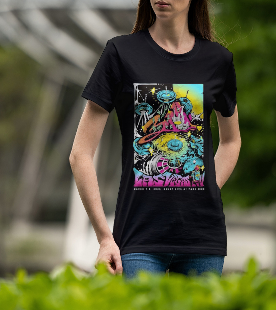 311 Band Live At Park MGM Las Vegas March 7 8 2026 Psychedelic T-Shirt