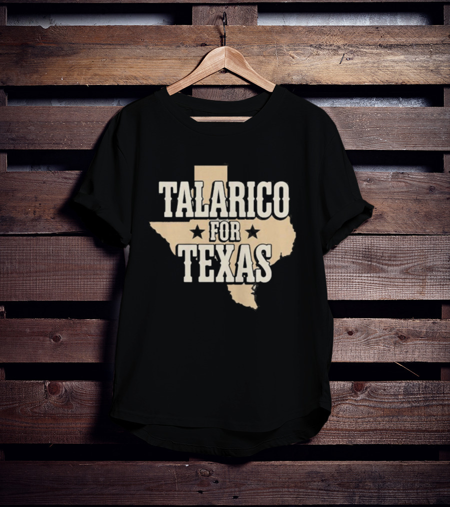 Talarico For Texas Campaign State Map T-Shirt