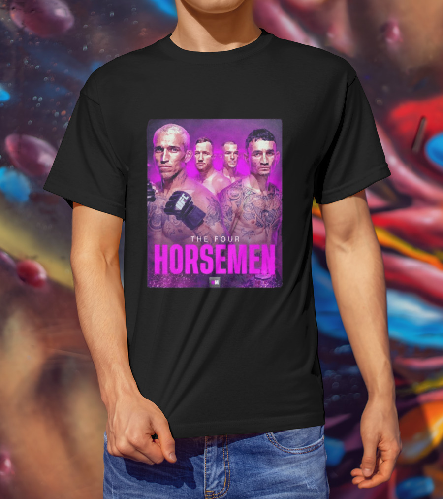 The Four Horsemen Oliveira Holloway Poirier Gaethje UFC Lightweight Champions T-Shirt
