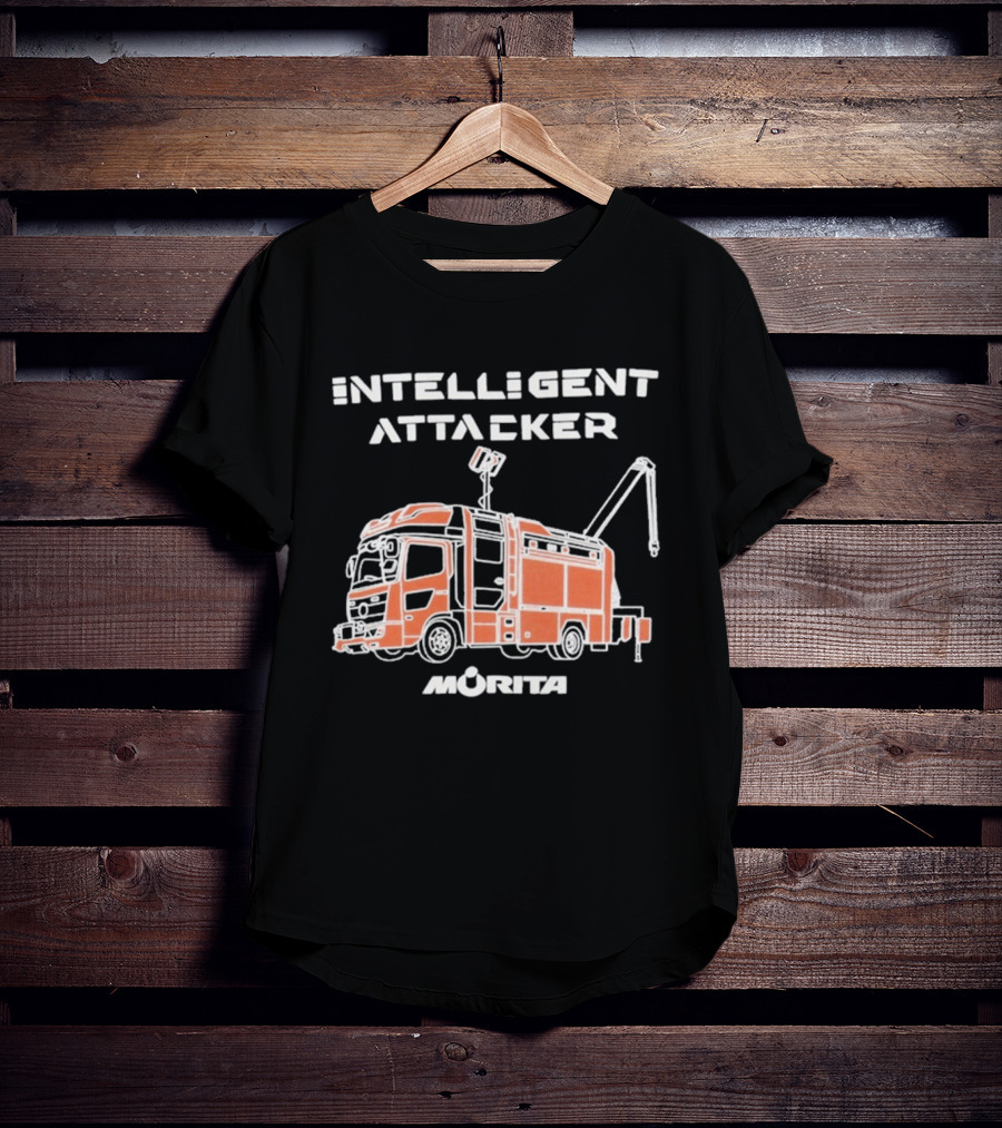 INTELLIGENT ATTACKER MORITA Fire Truck T-Shirt