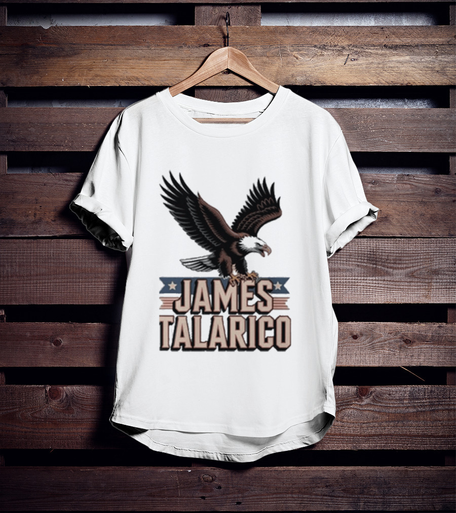 James Talarico Texas Senate 2026 Eagle Stars Stripes T-Shirt