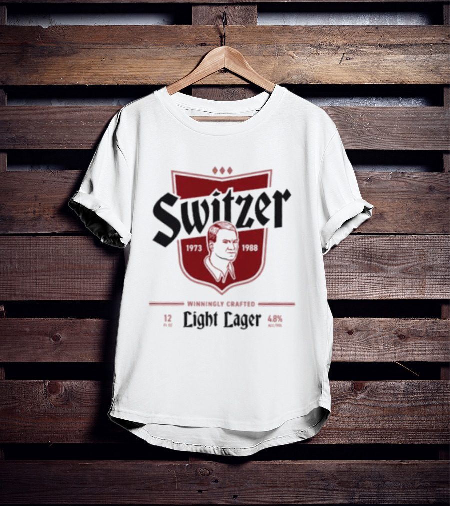 Switzer Light Lager Winningly Crafted Lager 4% T-Shirt