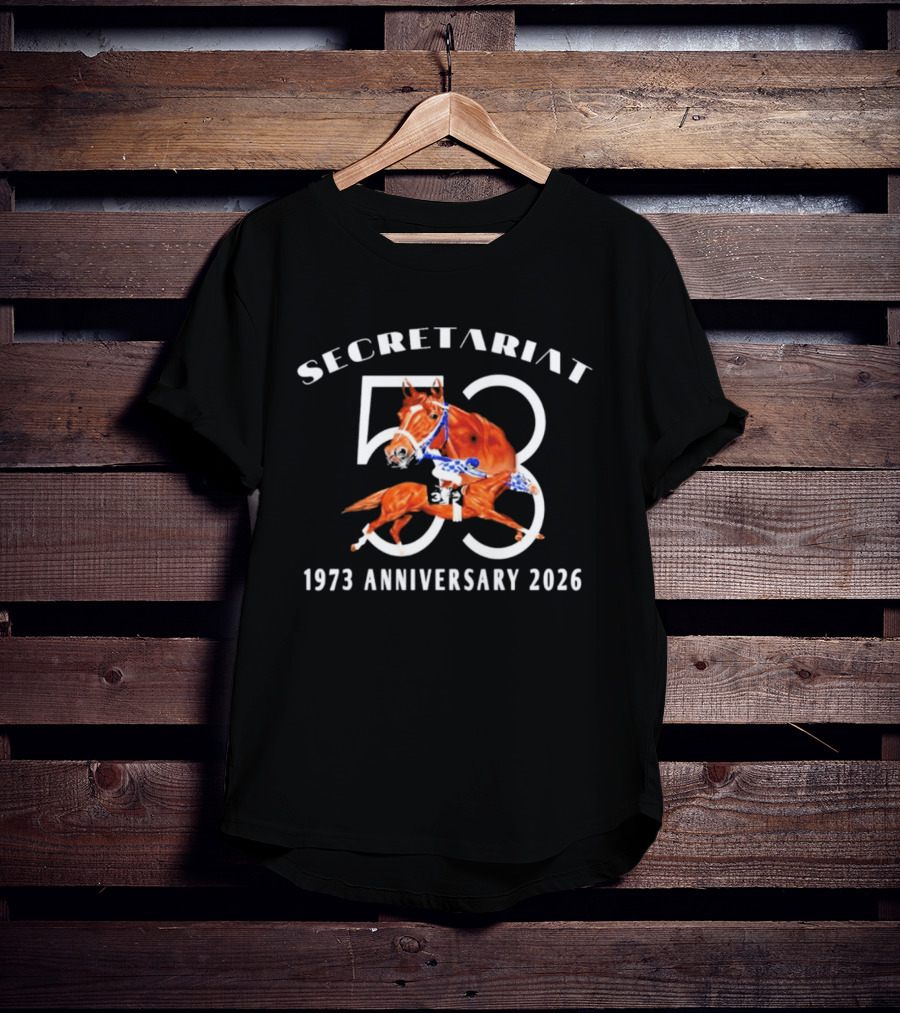 Secretariat 1973 50th Anniversary 2026 Racing Legend T-Shirt