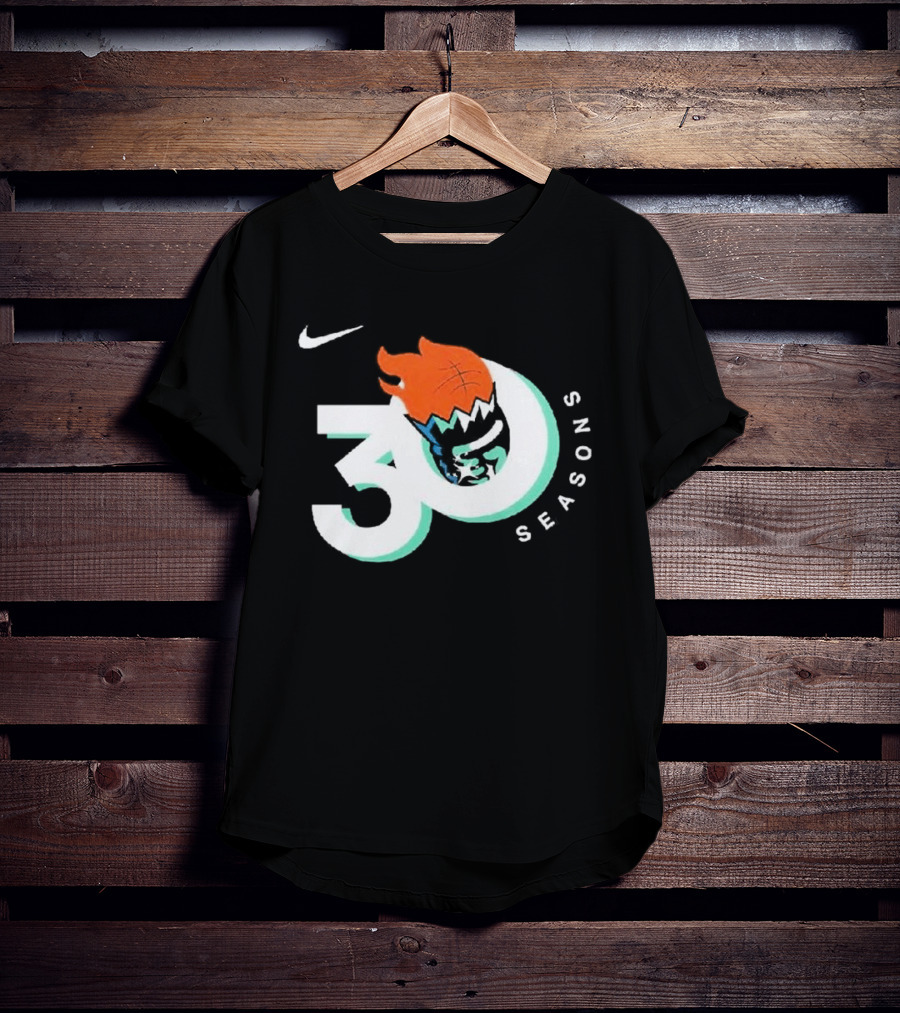 Nike New York Liberty 30 Seasons Anniversary T-Shirt
