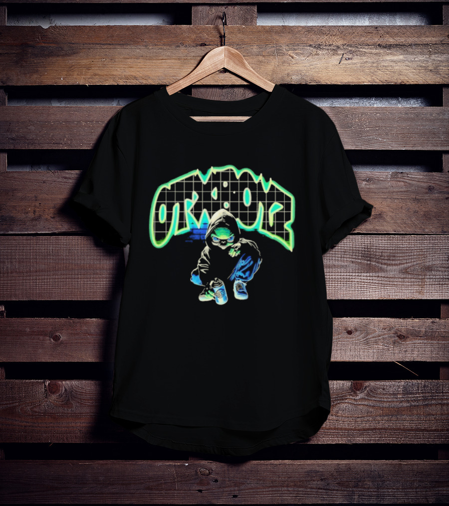 Ohgeesy Otx Boyz Martian Neon Graffiti T-Shirt