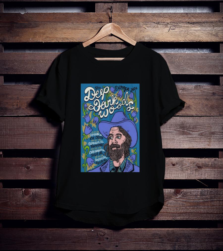 The Deep Dark Woods Europe 2026 Sint Niklaas De Casino Nijmegen Merleyn Copenhagen Vega Odense Dexter T-Shirt