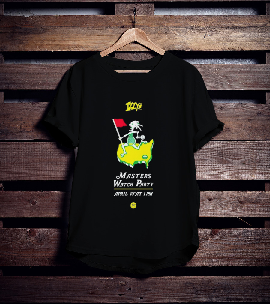 Izzy's Masters Party April 10th 1PM Golf Event T-Shirt