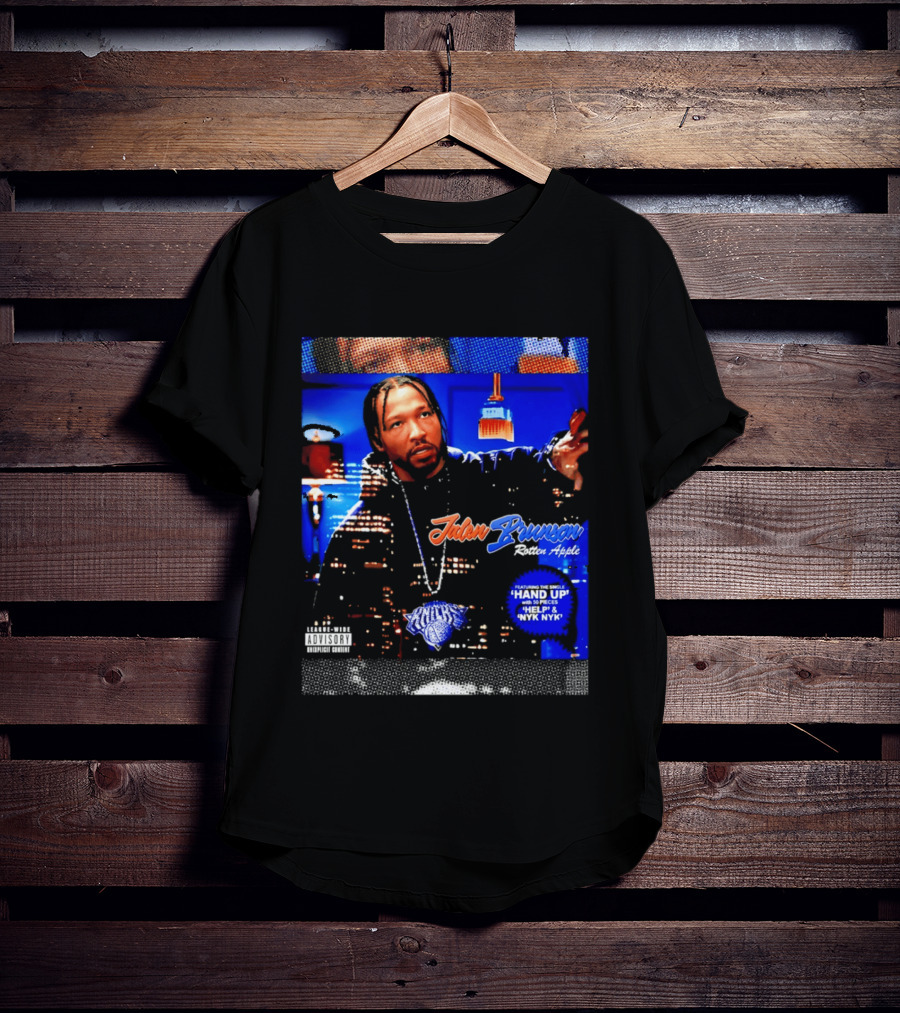 Jalen Brunson Rotten Apple Knicks Hand Up NYYK Empire T-Shirt