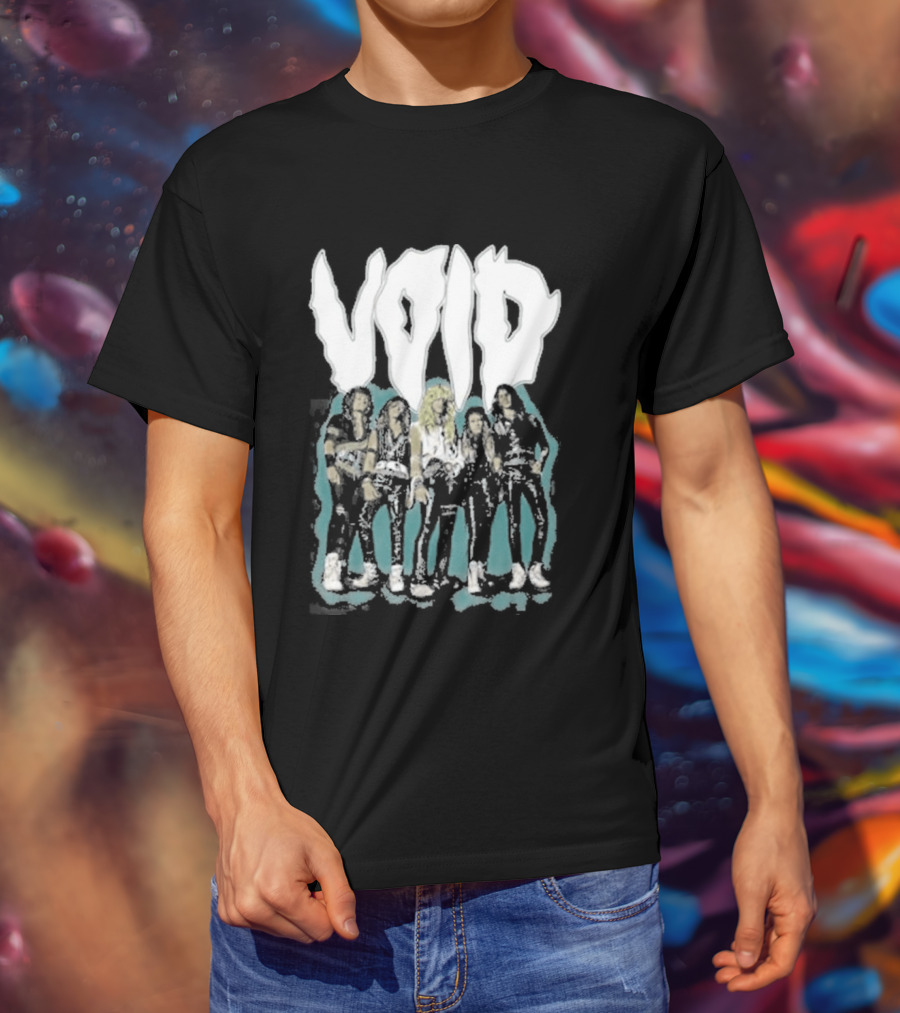 Void 2026 Tour Band Illustration Music Concert Merch T-Shirt