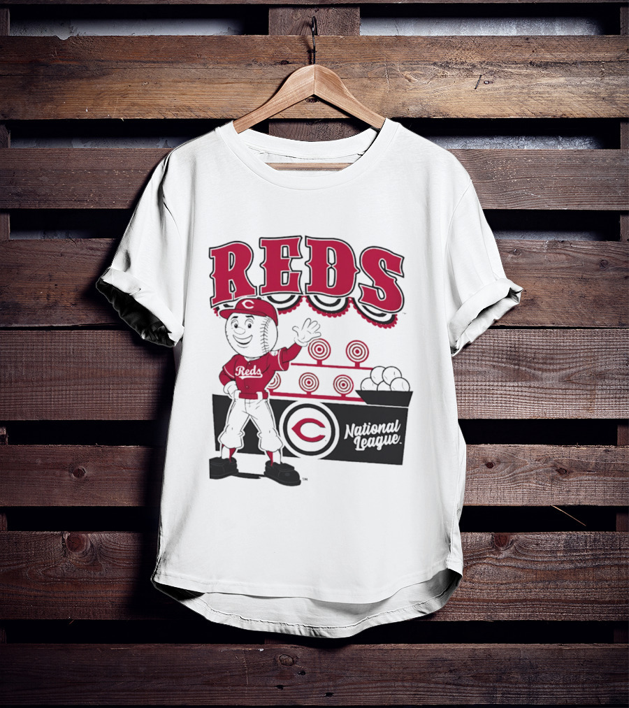 Cincinnati Reds 2026 Step Back Up National League Baseball T-Shirt