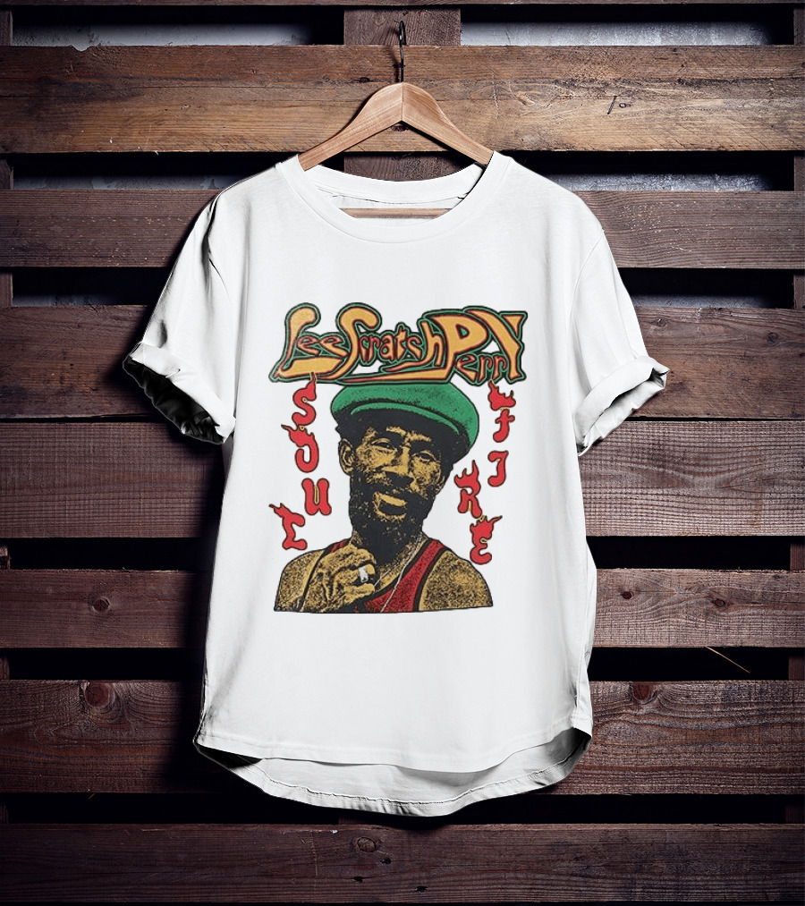 Lee Scratch Perry Message Issue Life T-Shirt