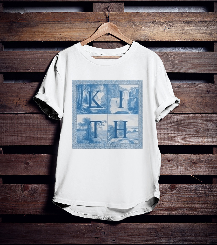 Dallas Stars Kith Engraving Thomas Harley Nature Landscape T-Shirt