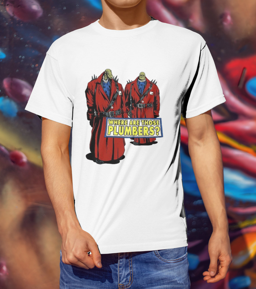 Goomba Super Mario Bros 1993 Where Are Those Plumbers? T-Shirt