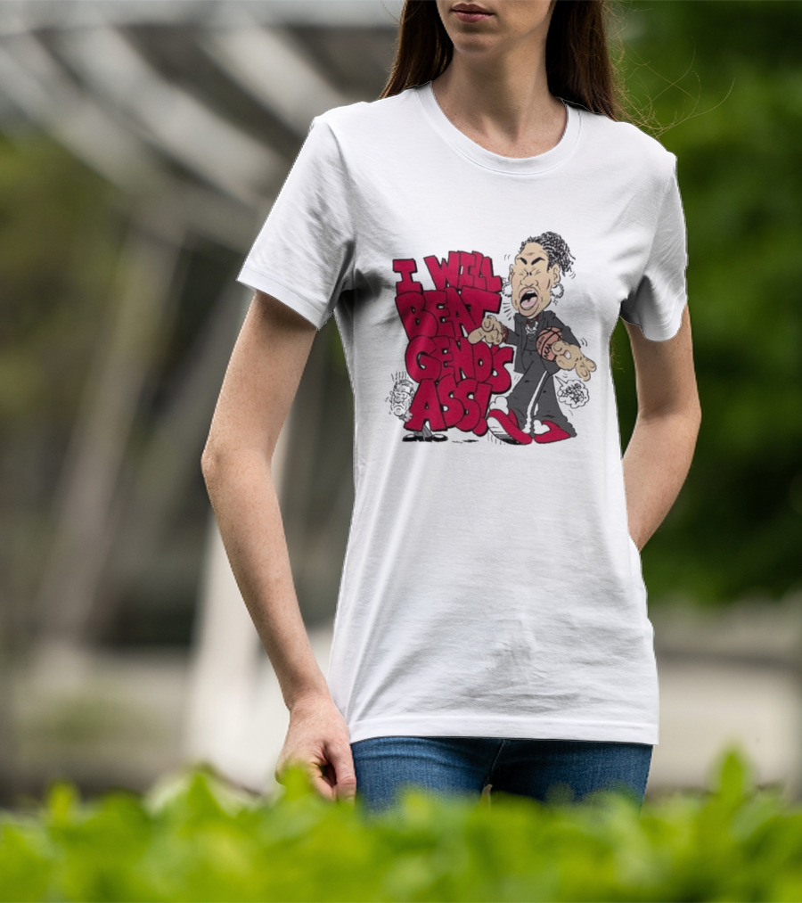 I Will Beat Geno's Ass Basketball T-Shirt