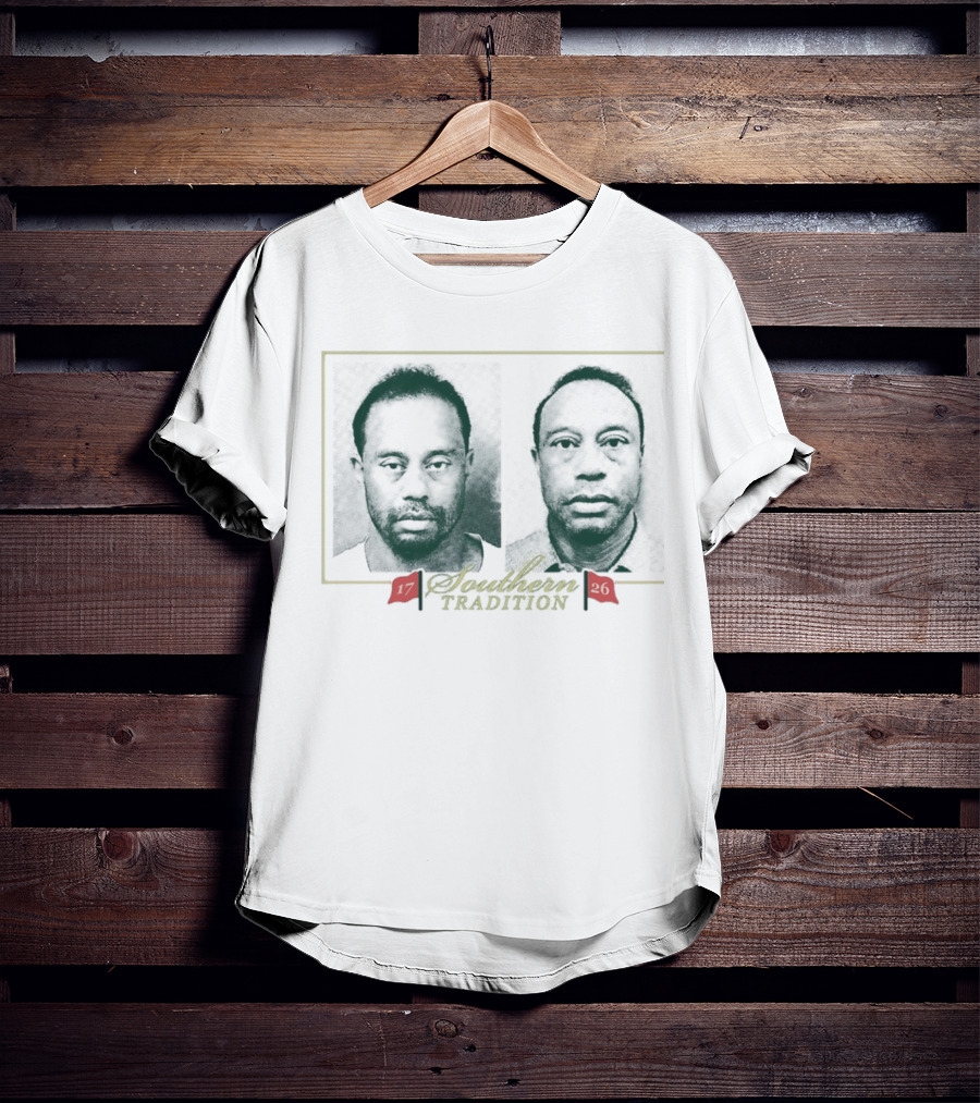 Tiger Woods Southern Tradition Shot 17 26 Image T-Shirt