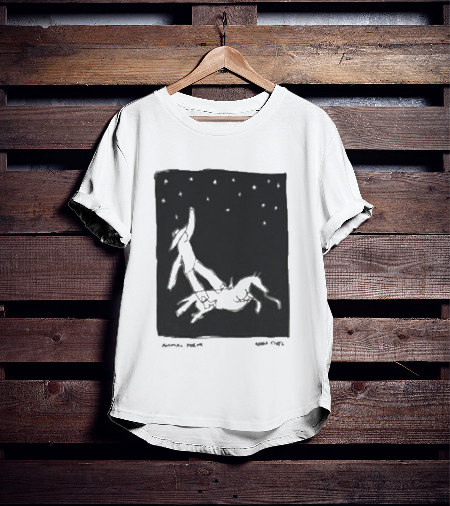 Anna Tivel Cowboy Under Starry Night T-Shirt