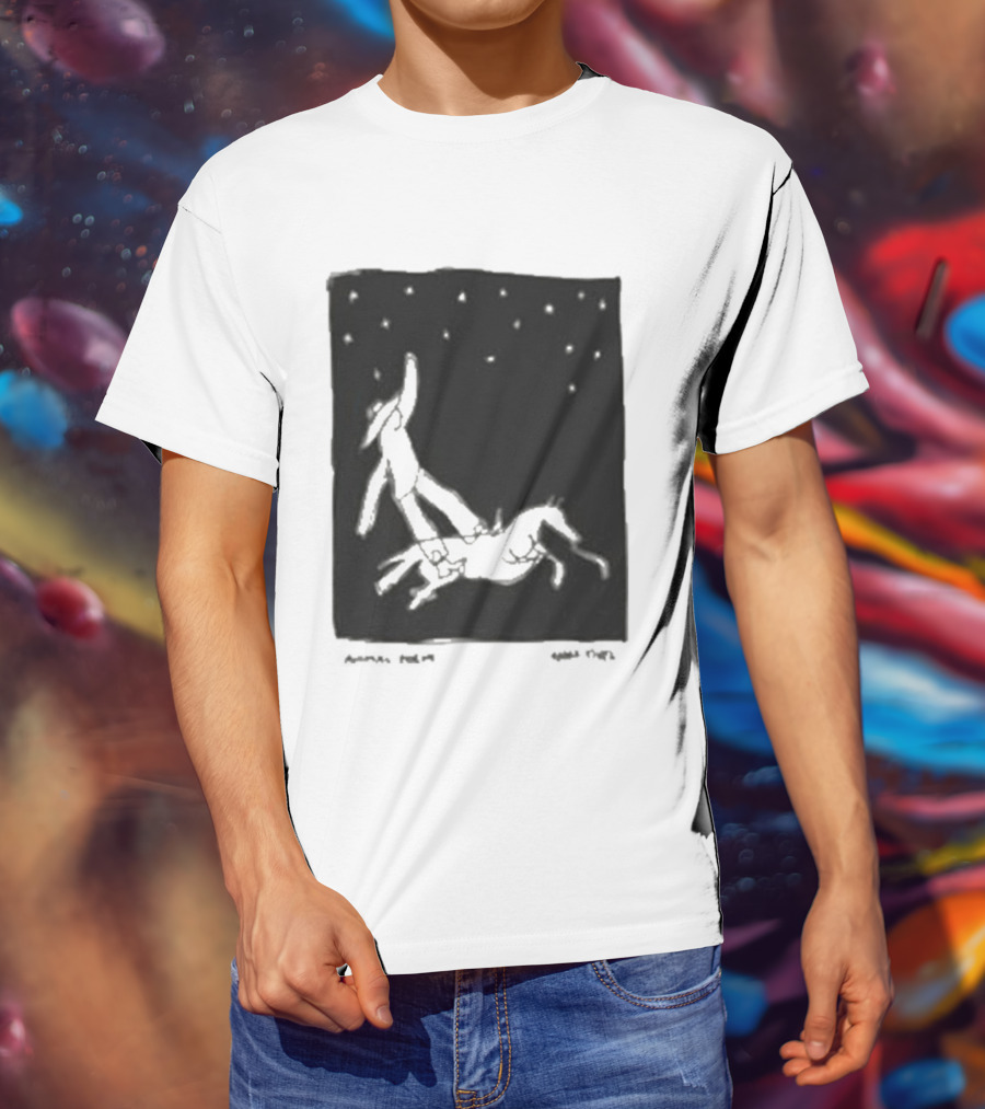 Anna Tivel Cowboy Under Starry Night T-Shirt
