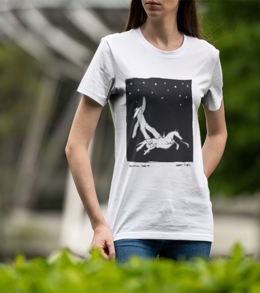 Anna Tivel Cowboy Under Starry Night T-Shirt
