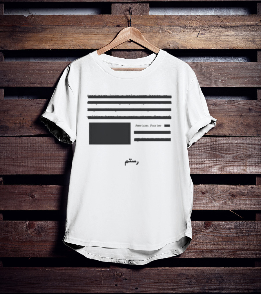 Rostam Redacted Favorite Resort Spring High Mountain T-Shirt