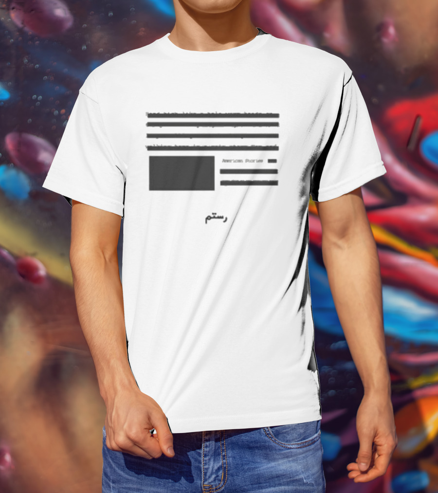 Rostam Redacted Favorite Resort Spring High Mountain T-Shirt
