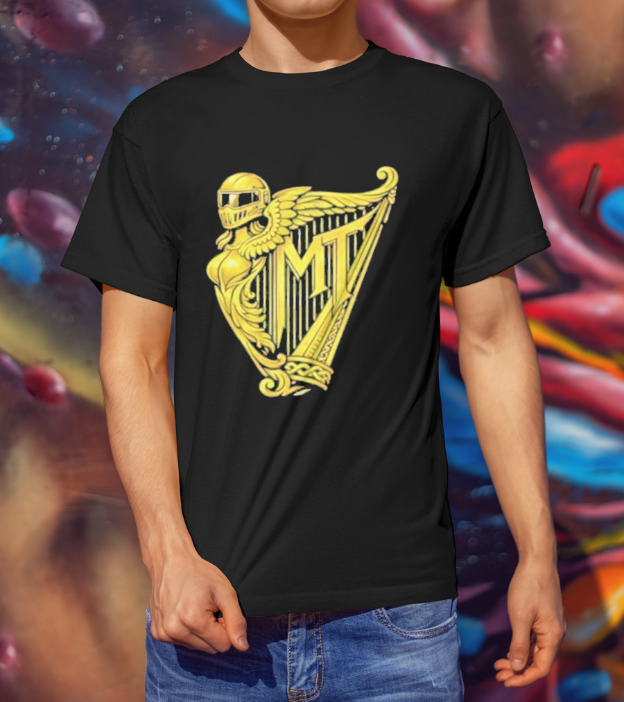 Murder Town USA MT Harp Winged Helmet T-Shirt