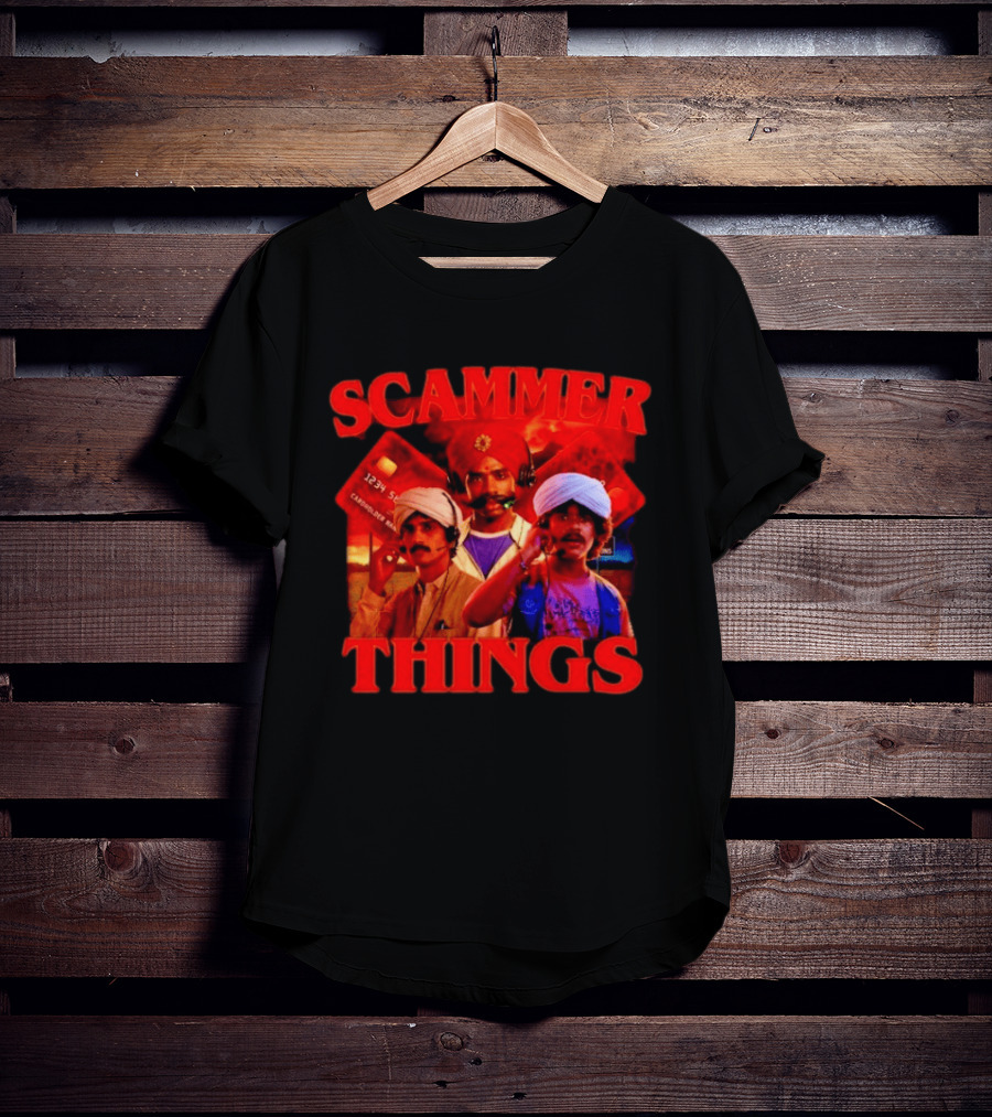 Scammer Things Credit Card Call Center T-Shirt