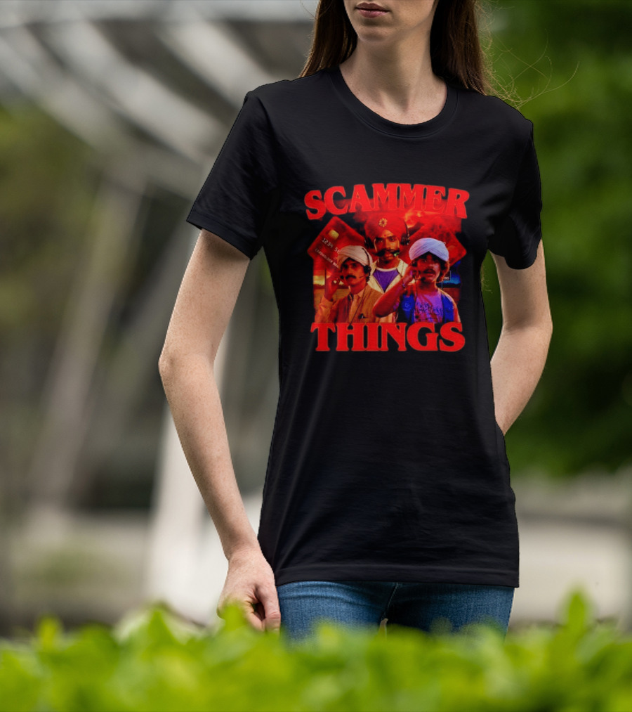 Scammer Things Credit Card Call Center T-Shirt