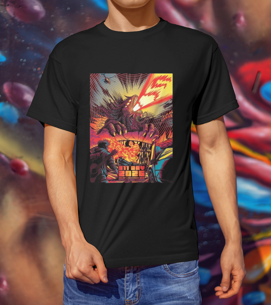 31 Day 2026 Dolby Live Park MGM March 7 8 Monster Scene T-Shirt