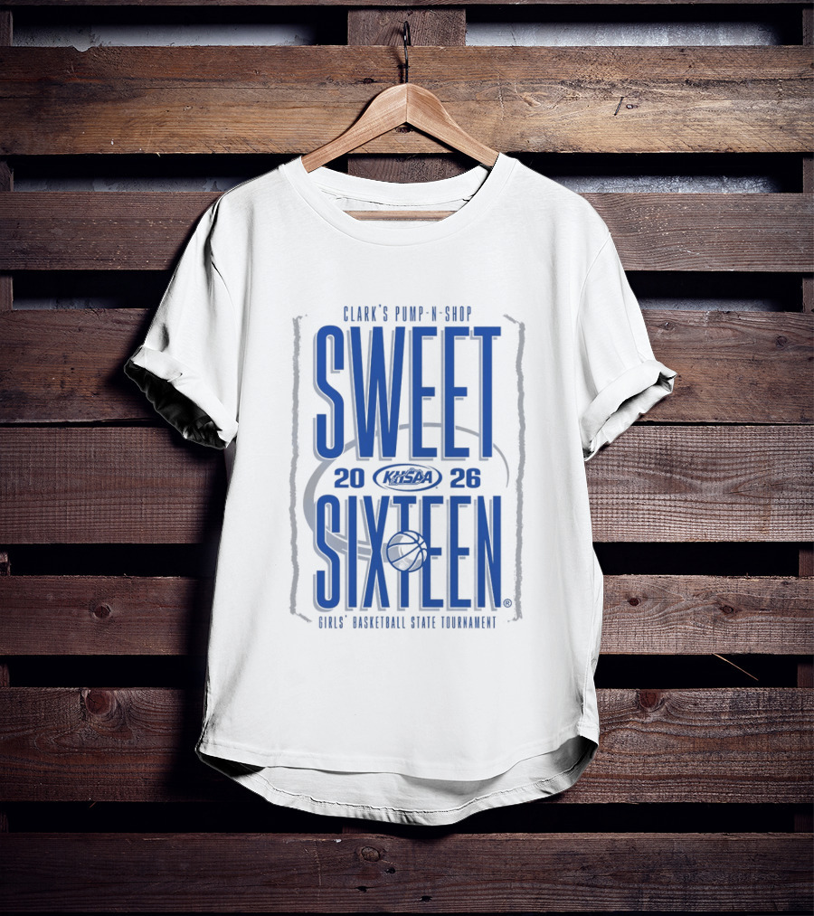 2026 KHSAA Sweet Sixteen Girls Basketball State Tournament T-Shirt
