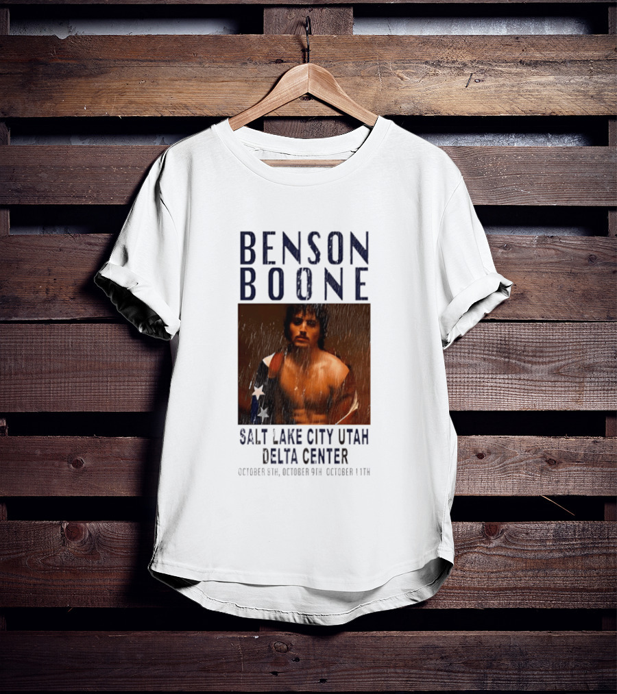 Benson Boone Salt Lake City Utah Delta Center October 8th 9th 11th T-Shirt