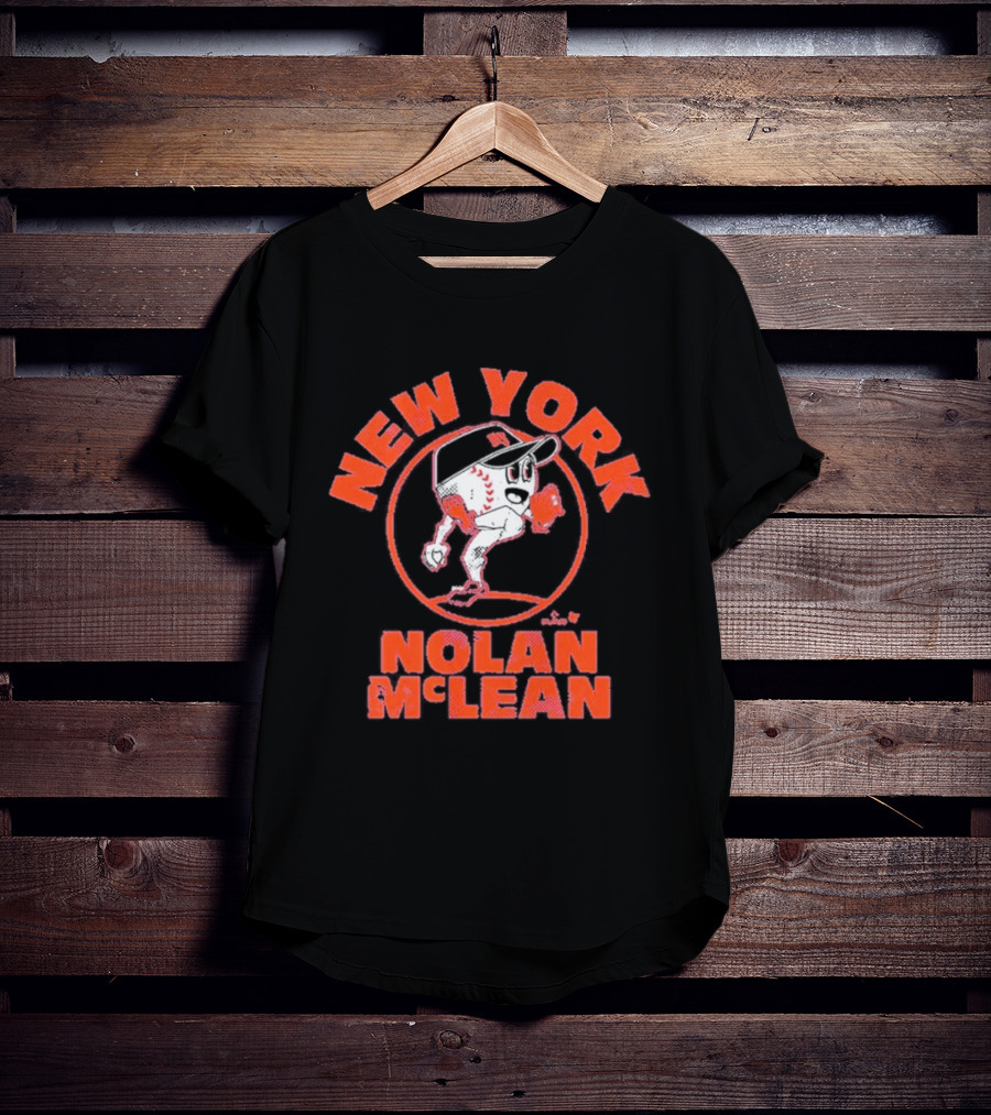 New York Nolan McLean Baseball Buddies T-Shirt