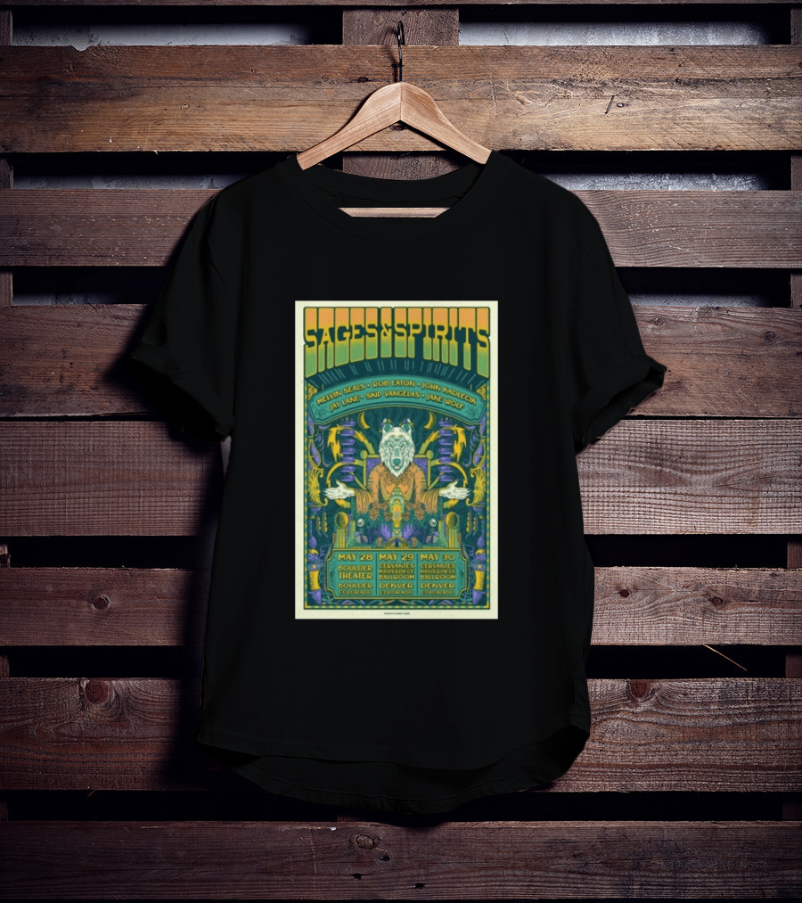 Sages And Spirits In Boulder Cl May 28 2026 T-Shirt