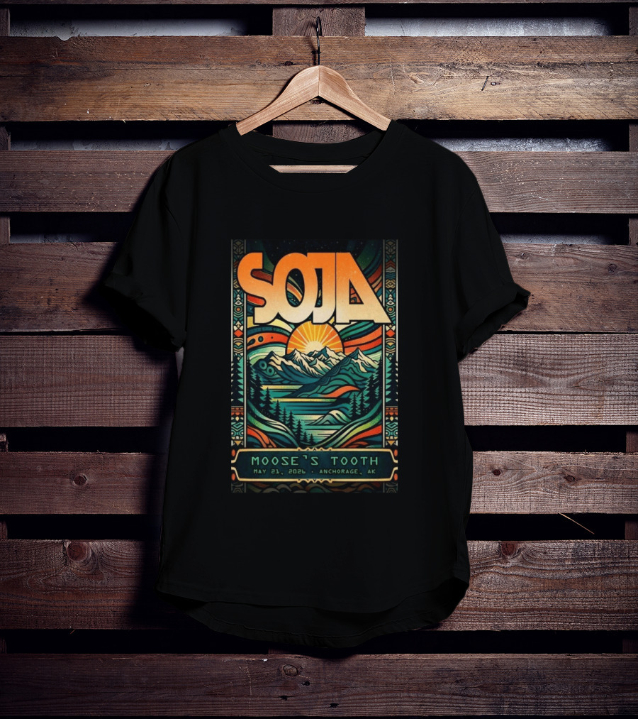 Soja Moose's Tooth Anchorage AK May 21 2026 T-Shirt