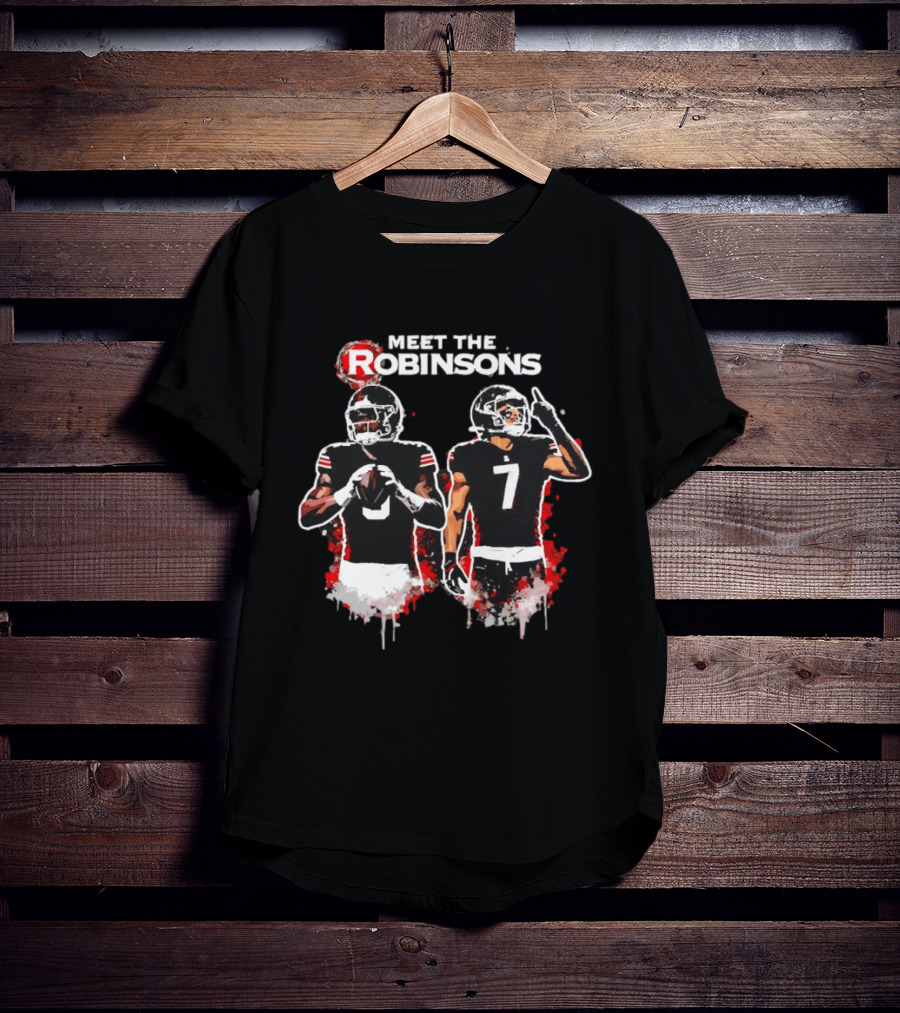 Meet The Robinsons Atlanta Falcons Bijan Robinson Player T-Shirt