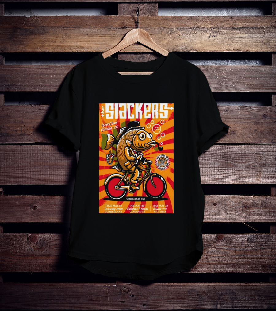 The Slackers West Coast Canada Tour 2026 Victoria Ska And Reggae Society With Guests TBA T-Shirt