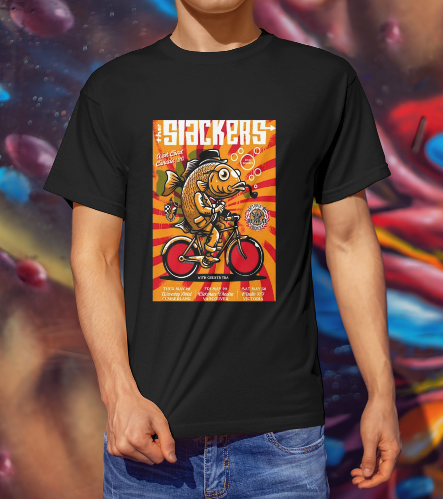 The Slackers West Coast Canada Tour 2026 Victoria Ska And Reggae Society With Guests TBA T-Shirt