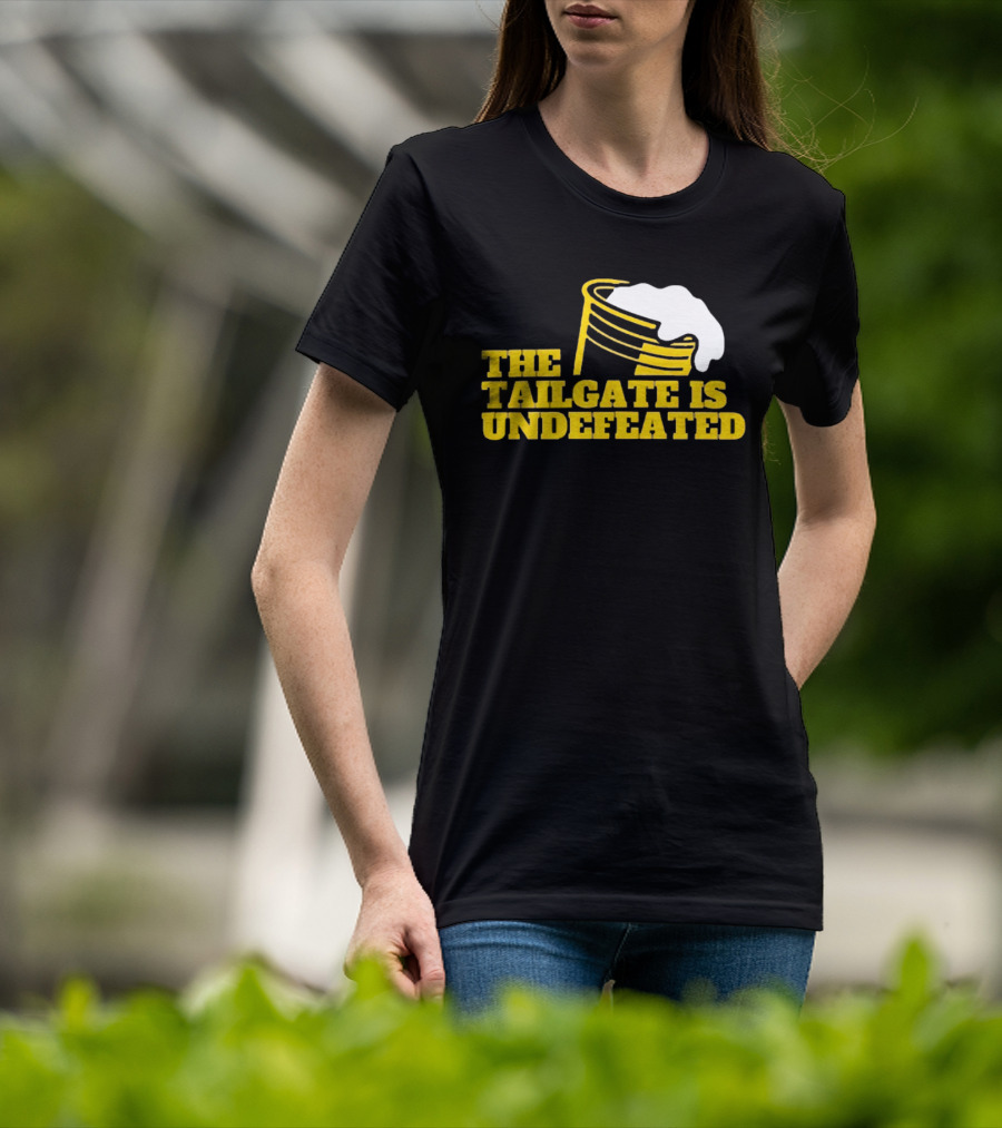 The Tailgate Is Undefeated Michigan Wolverines Football T-Shirt