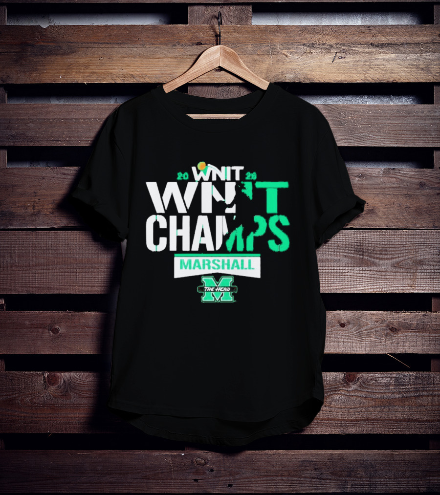 Marshall Thundering Herd 2026 WNIT Champs T-Shirt