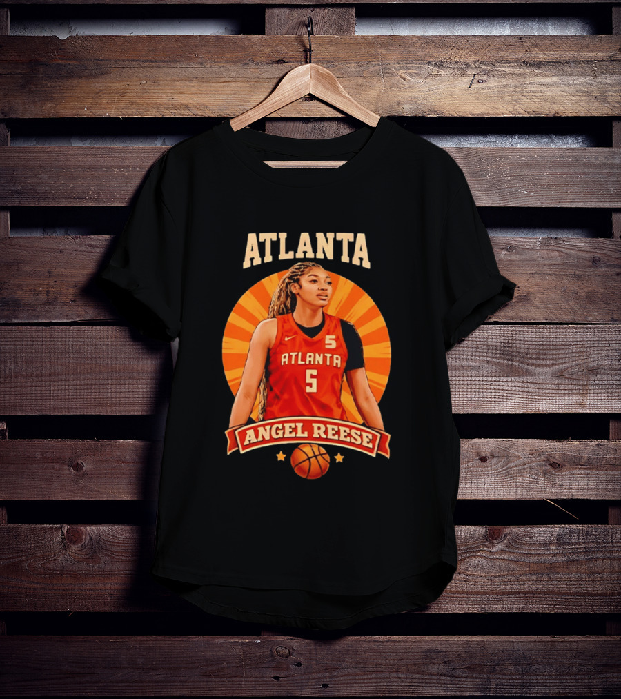 Atlanta Angel Reese Basketball T-Shirt