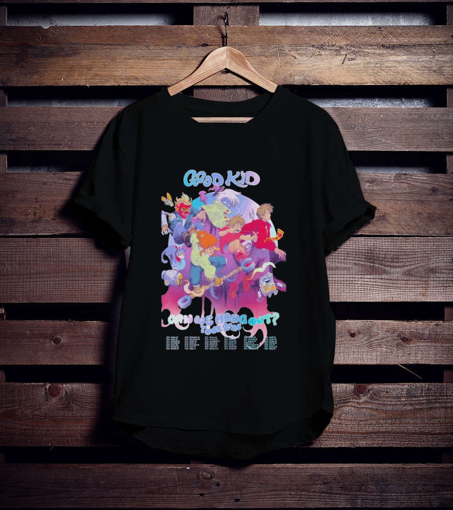 Good Kid Can We Hang Out 2026 Tour Animation Style Adventure T-Shirt