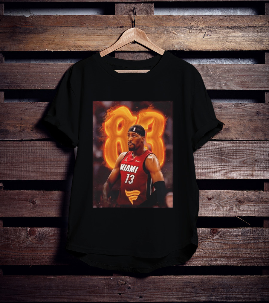 Bam Adebayo Miami 83 Points NBA 13 Basketball Heat T-Shirt