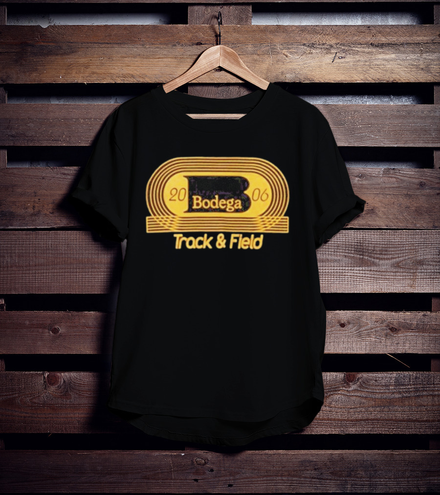 Bodega Track & Field 2006 Retro Style Classic Athletic T-Shirt