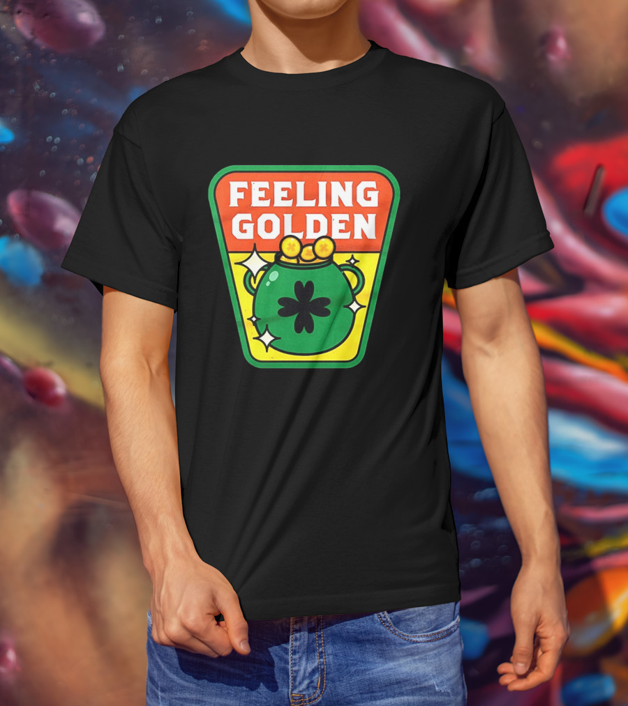 Feeling Golden Pot Of Gold St. Patrick's Day T-Shirt