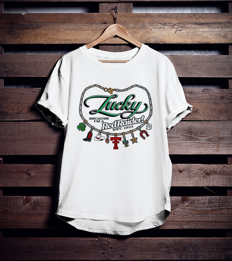 Lucky Charms Texas Tech Red Raiders Est 1923 T-Shirt