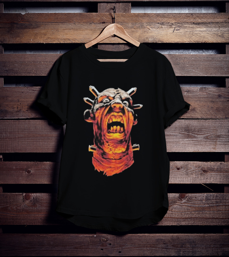 Wyco 1990s Wes Benscoter Frankenstein Horror T-Shirt